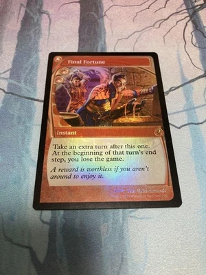 MTG  Mb2 Betting/Final Fortune Future Frame Foil - Image 1 of 2