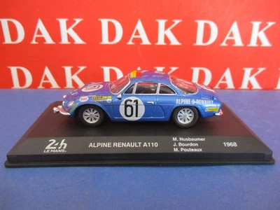 Die cast 1/43 Modellino Auto Renault Alpine A110 24H Le Mans 1968 M. Nusbaumer - Immagine 1 di 4