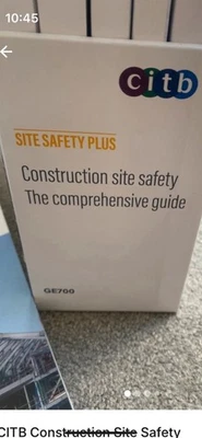 CITB Construction Site Safety- The comprehensive Guide Book Set Brand New GE700 - Image 1 of 4