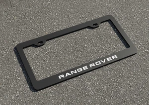 PREMIUM-Range Rover License Plate Frame with Screws and Caps - Picture 1 of 3