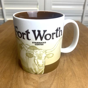 2008 Starbucks Fort Worth 16 oz Collectors Series Mug READ - Picture 1 of 7