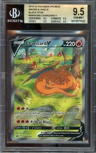 Sword & Shield Promo Cards #SWSH260 Charizard V TRUE GEM BGS 9.5 - Picture 1 of 2