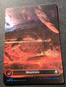 Mountain - Foil - Borderless - EOE - MTG - EN - NM - 0265 - Picture 1 of 1