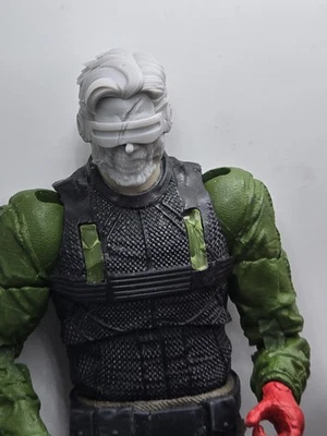 Impreso en 3D ZOMBIE LÁSER OJO MUTANTE HOMBRES Cabeza 1:10 7" LEYENDAS DC MULTIVERSO Foto 1 de 2