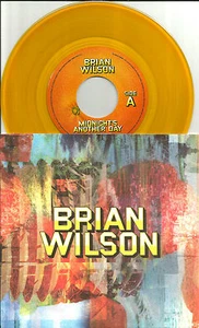Beach Boys BRIAN WILSON Midnight’s another Day ORANGE LIMITED PROMO 7 INCH VINYL - Picture 1 of 1