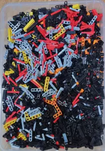 lego technic sfuso a peso , lotti in stock da un kilo - Foto 1 di 6