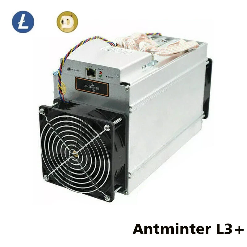 Bitmain Antminer L3+ 504Mh/s ASIC LTC Miner Litecoin Dogecoin Mining Machine - Image 1 of 4