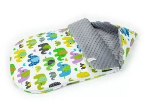 AKTION! Fußsack "Elephants" Schlafsack -12M universell Kinderwagen, Buggy *NEU* - Bild 1 von 4