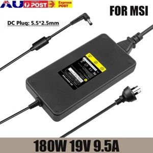 180W AC Adapter Power Charger For ACER MSI GL62 GE62 GT70 ADP-180MB ADP-180MB K - Picture 1 of 12