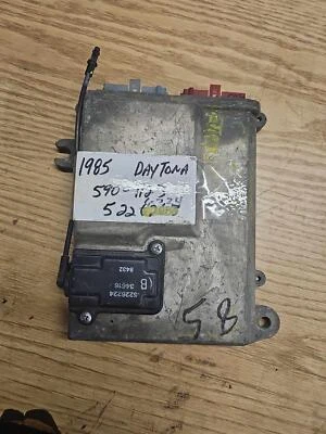 85 DODGE DAYTONA Engine/motor Brain Box - Image 1 of 4