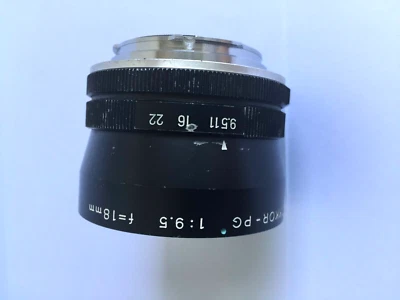 Raro - MINOLTA UW ROKKOR-PG 18 mm F 9.5 No. 1102744 Foto 1 de 4