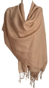 Textured Warm Wool Scarf with Fringe - 170 x 70cms - AU Seller - Picture 1 of 1