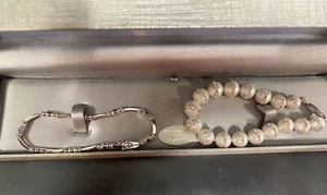 Zales Pearl/Cubic Zirconia Bracelets Combo-Brand New, Never Worn - Picture 1 of 4