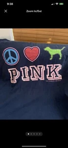 Super seltene Stadiondecke VS Pink Navy Hund  - Bild 1 von 2
