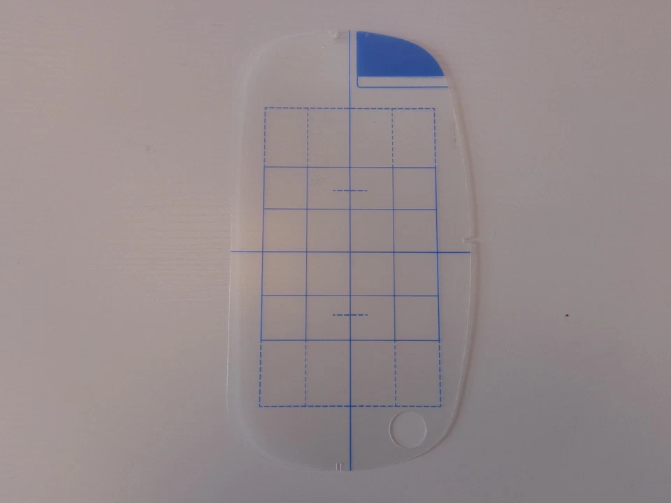 EF15 Baby Lock Bernina Brother Xtra Large 4" x 6"  Embroidery Hoop Template - Image 1 of 1