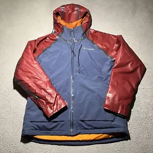 Columbia OutDry Jacket Mens Large Omni Heat Colorful Hooded Heavyweight - Picture 1 of 16