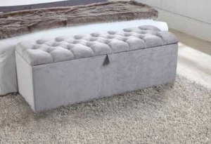 Elegante Design Ottomane Aufbewahrungsbox/ Deckenbox, Spielzeugkiste in verschiedenen Farben.. - Bild 1 von 5