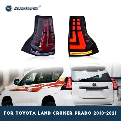 LED Tail Lights For 2010-2021 Toyota Land Cruiser Prado/For Lexus GX400 GX460 Foto 1 de 4