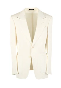 TOM FORD Atticus Off White Sport Coat Size 46 / 36R U.S. Jacket Blazer  New W... - Picture 1 of 7