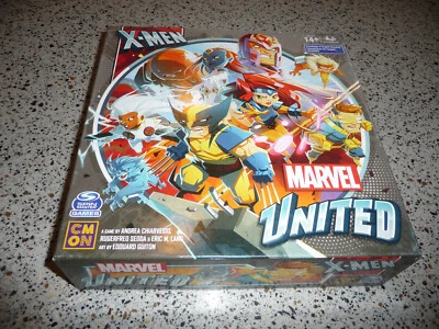 X-Men Marvel United Board Game Spin Master Cmon Andrea Chiarvesio - NICE! - Image 1 of 4