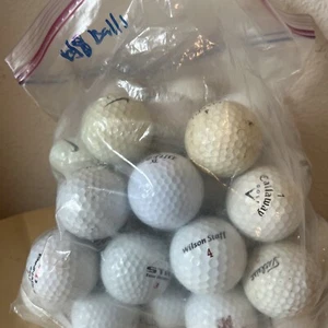 4 Dutzend verschiedene Mixbälle gebraucht Golfbälle sortiert Top Zustand - Bild 1 von 6