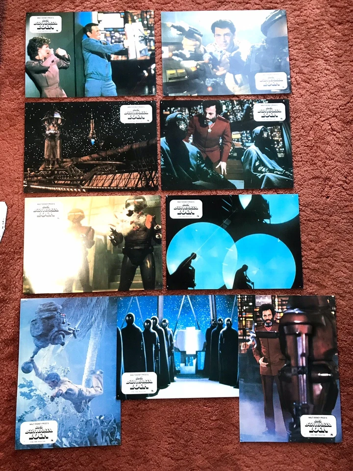 Das Schwarze Loch Aushangfotos 9 Stck. Walt Disney, Anthony Perkins, Forster - Bild 1 von 1