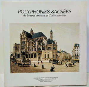 Et Le Choeur D'Enfants De France Polyphonies Sacrees, Agorila APCM 30 3001 NM LP - Foto 1 di 7