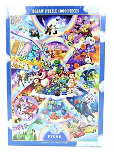 Tenyo 1000 pieces Jigsaw puzzle Popping out! Pixar Characters 51x73.5cm - Picture 1 of 8