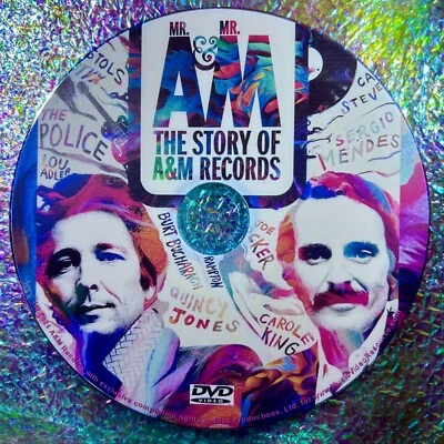 Mr. A & Mr. M: The Story of A&M Records DVD (Docuseries Parts 1 and 2) Frampton - Image 1 of 4