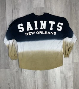 NFL New Orleans Saints Pro Line Fanatics Ombre LS Spirit Jersey Shirt Mens XL J - Picture 1 of 9