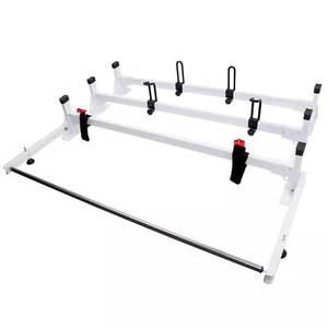  54" Van Ladder Rack Roof Rack for 2015-2023 Ford Transit,3 Bar W/Cargo Roller - Picture 1 of 24