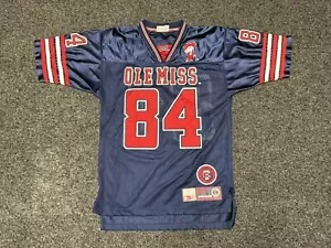 Ole Miss Rebels — Colosseum Mens Small Football Jersey Vintage - Picture 1 of 3