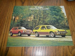 AMC Pacer 1977 Gremlin Hornet Matador folleto de ventas - vintage - Imagen 1 de 10