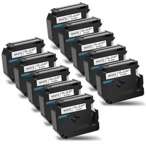 10PK M-K231 MK-231 Label Tape Compatible with Brother P-touch Label PT-65 70 80 - Bild 1 von 12