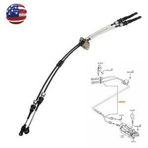 Manual Transmission Shift Control Cable For 2003-2008 Mazda 6 2.0L Manual  - Picture 1 of 11