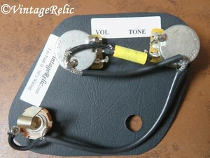 Les Paul LP Junior Pre-wired upgrade harness .022uF MUSTARD Cap fits Gibson - Picture 1 of 6