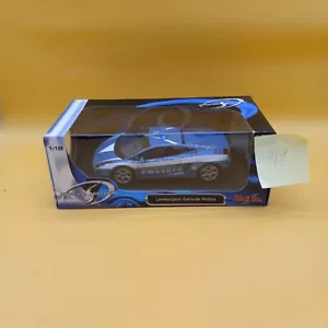 Maisto 1:18 Scale Lamborghini Gallardo Polizia Die Cast Model "Special Edition" - Picture 1 of 8