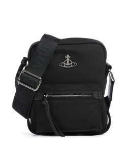 Vivienne Westwood Jackson Re-Nylon Small Crossbody bag black - Picture 1 of 6