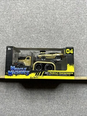 НОВЫЙ транспортный автомобиль Maisto Muscle Machines 1953 B-61 с платформой 1970 Oldsmobile ModeL - Изображение 1 из 4