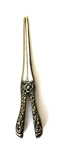 Estirador de guantes antiguo de plata de ley - Imagen 1 de 6