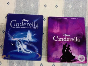Lot of 2 Cinderella US Best Buy Exclusive Blu-Ray Steelbooks - Picture 1 of 6