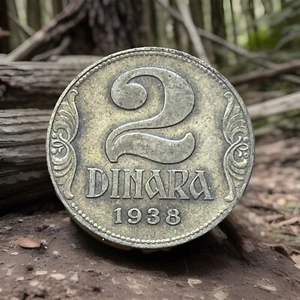 YUGOSLAVIA 1938 2 DINARA MUY BUEN ESTADO G2 - Imagen 1 de 3