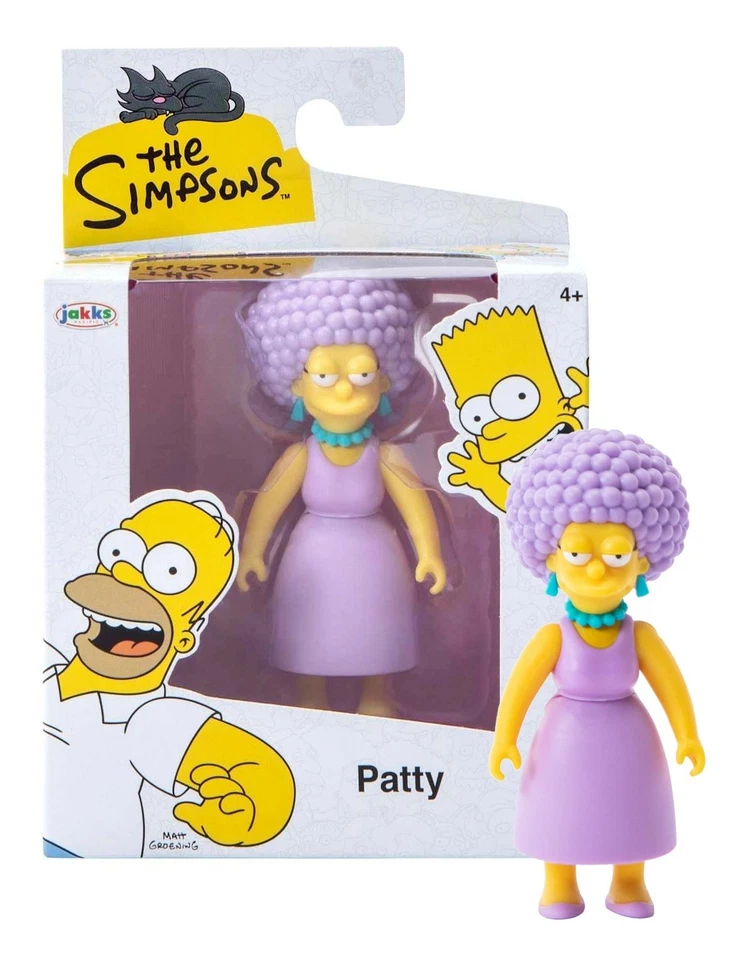 Figura de acción Jakks Pacific Los Simpson: Patty 3" como nueva en caja Foto 1 de 1