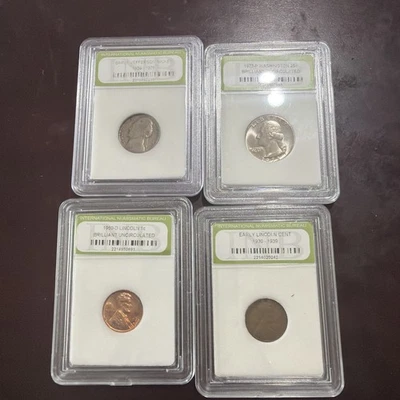  Slab Lot! 4 US Coins in Holders of Non-Recognized Grading Services #2 - Image 1 of 4