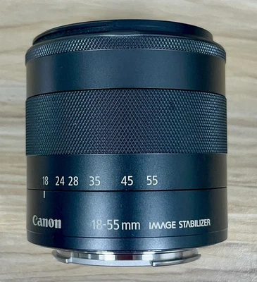 Canon EOS M EF-M 18-55mm F/3.5-5.6 STM IS LENS for Canon EOS M EF-M Camera - Image 1 of 4