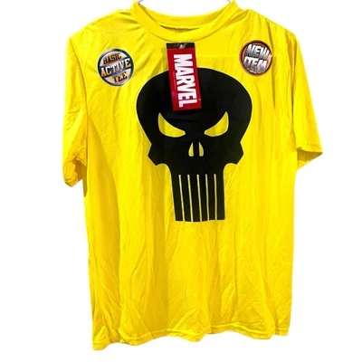  MARVEL Punisher Boys Active Tee, Size XL 14-16 - Image 1 of 3