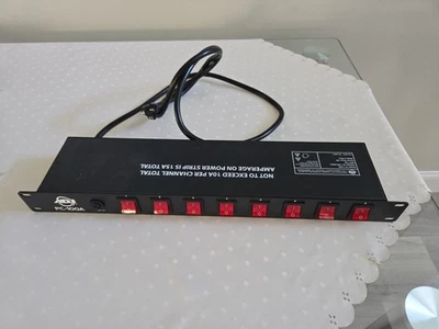 ADJ PC-100A 8-switch Rackmount Power Center - Image 1 of 4