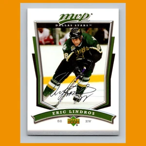 Tarjeta de hockey Eric Lindros #280 2007-08 Upper Deck MVP Dallas Stars NHL - Imagen 1 de 3