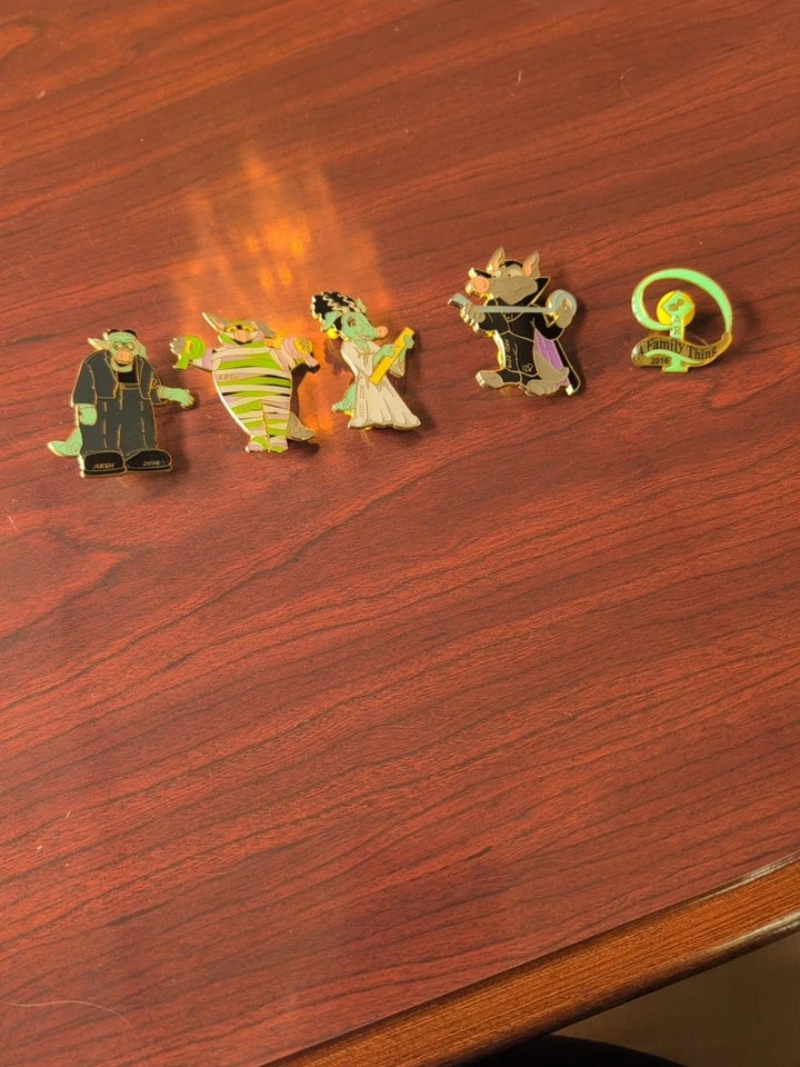 Destination Imagination AR Monster  Family Pins From 2016 - Image 1 of 4