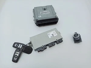 BMW 5 GT F07 2011 Diesel 3.0 Engine ECU kit and lock set 0281017963 8515073 - Picture 1 of 21